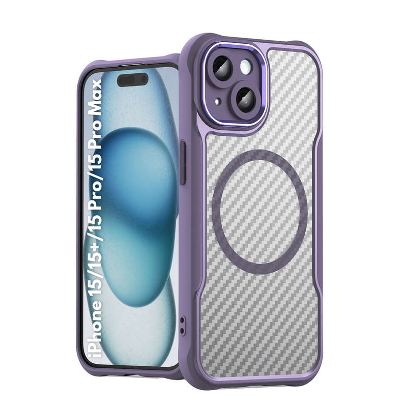 CarboArmor MagSafe Cover For iPhone 15 /15 Plus /15 Pro /15 Pro Max