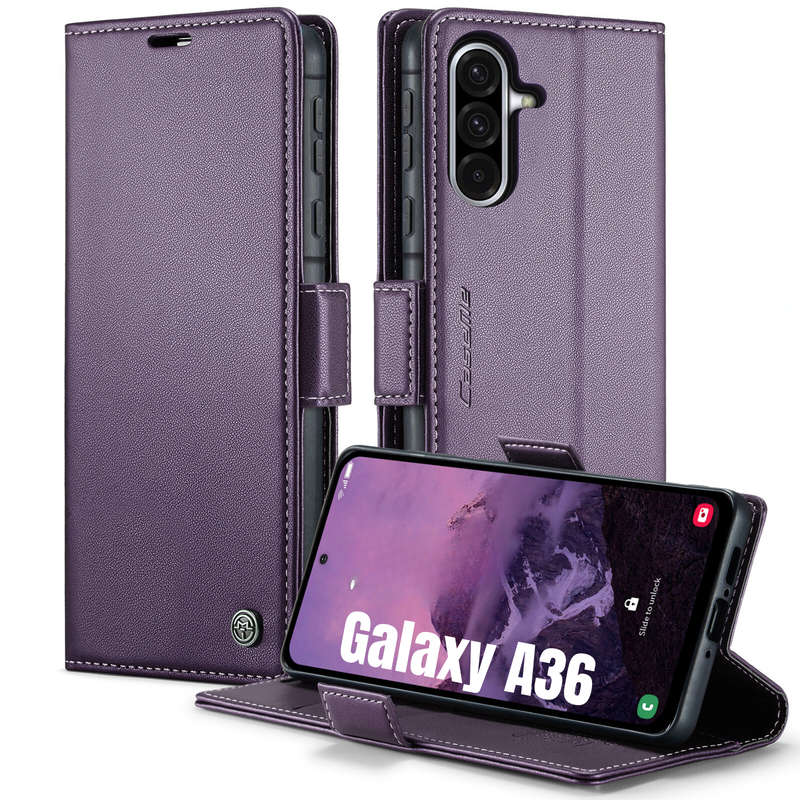 Retro Flip Leather Wallet Cover for Samsung Galaxy A36