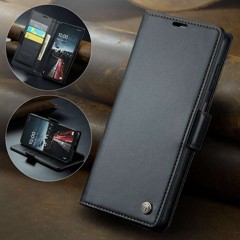 Retro Flip Leather Wallet Cover for Samsung Galaxy A16
