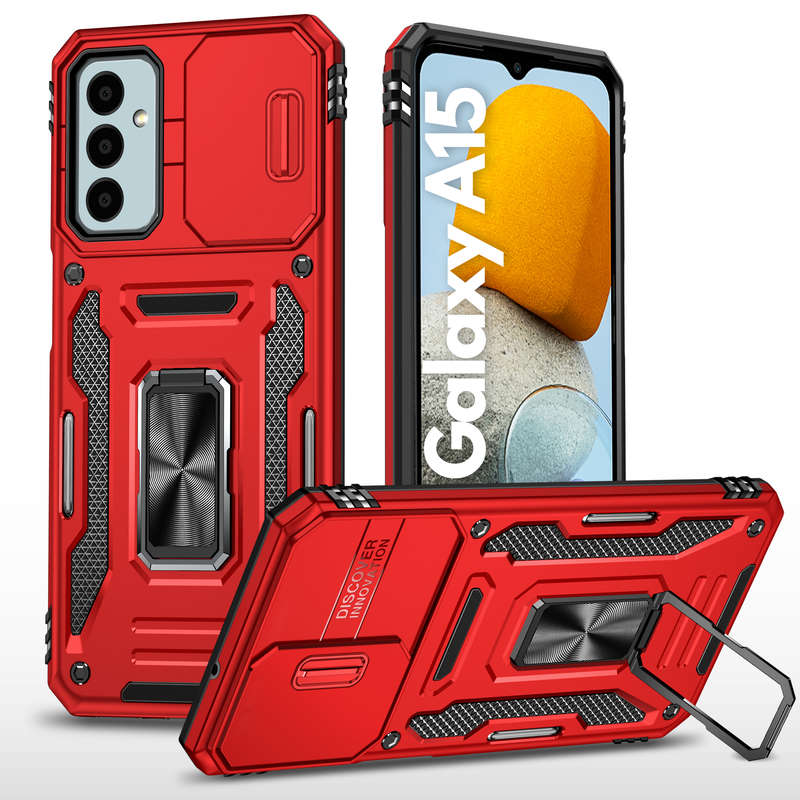 Kejiang Camshield Cover for Samsung Galaxy A15 Shockproof Case