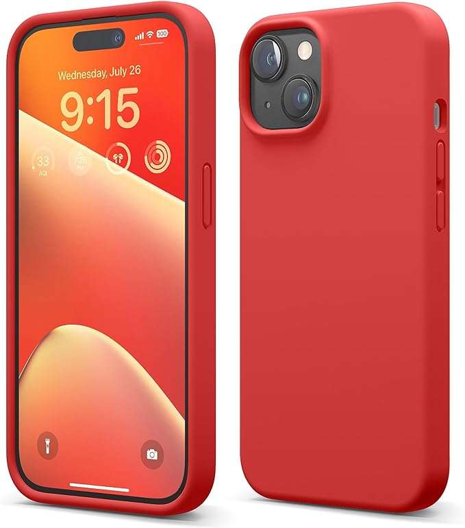Thickened Design Silicone Cover for iPhone 15 Series Shockproof Case
