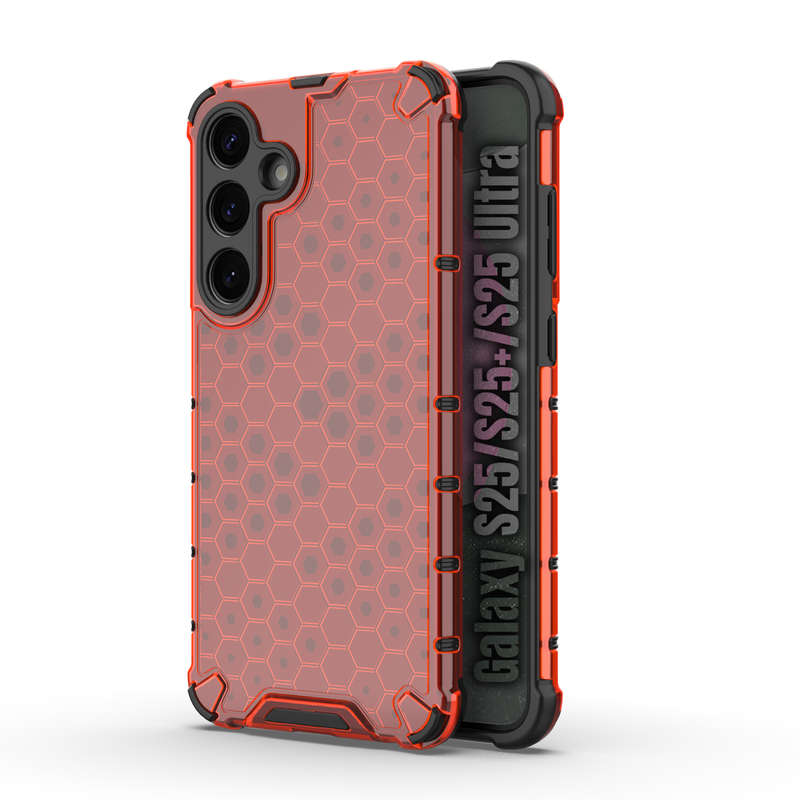 Honeycomb Case for Galaxy S25/S25 Plus/S25 Ultra Shockproof Cover