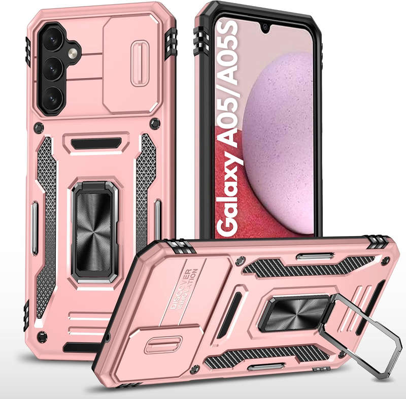 Kejiang Camshield Cover for Samsung Galaxy A05/A05 Shockproof Case