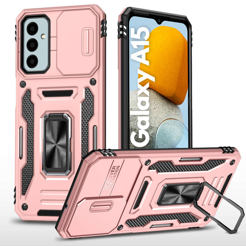 Kejiang Camshield Cover for Samsung Galaxy A15 Shockproof Case