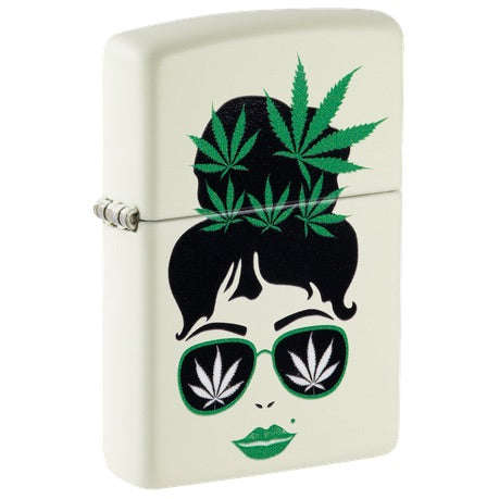 Zippo - Cannabis Design Glow in Dark