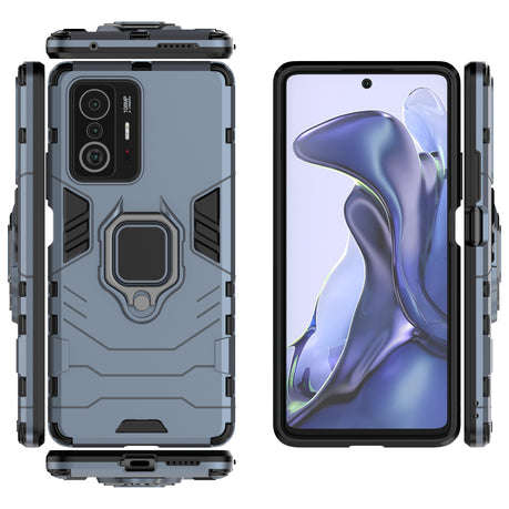 Xiaomi Mi 11T Pro Shockproof B/ Panther Magnetic Ring Stand Cover