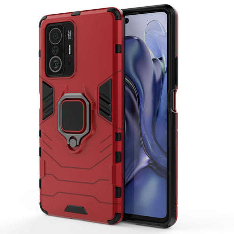 Xiaomi Mi 11T Pro Shockproof B/ Panther Magnetic Ring Stand Cover