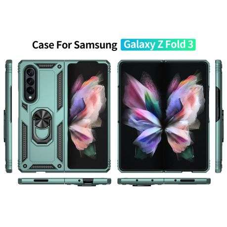 Sergeant Armor Shockproof Kickstand Cover for Samsung Galaxy Z Fold 3