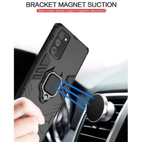 Huawei Nova Y70 / Y70 Plus Shockproof Black Panther Cover