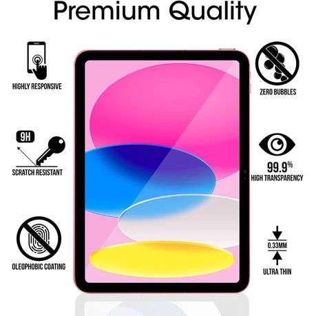 iPad 10.9" 10th Gen Tempered Glass Screen Guard