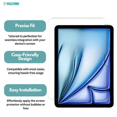 iPad Air 13" (M2) 2024 Tempered Glass Screen Guard