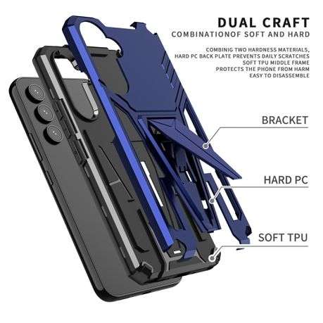 Galaxy A54 V-Armor Shockproof Kickstand Cover