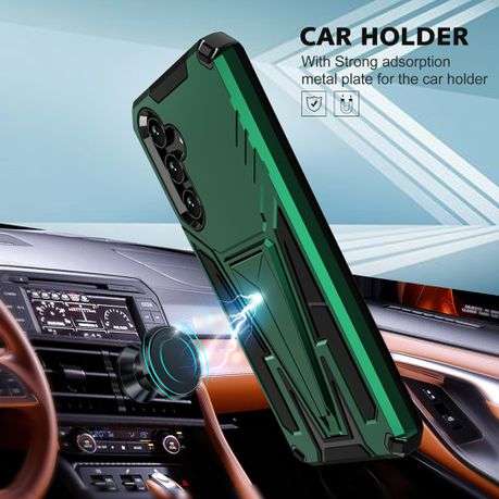 Galaxy A54 V-Armor Shockproof Kickstand Cover