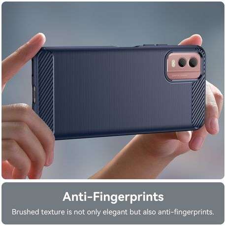Nokia C32 Carbon Fiber Design Cover