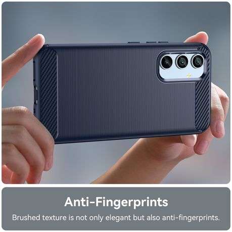Carbon Fiber Design Shockproof Cover Galaxy A34 5G
