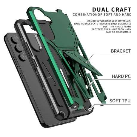 Galaxy A54 V-Armor Shockproof Kickstand Cover