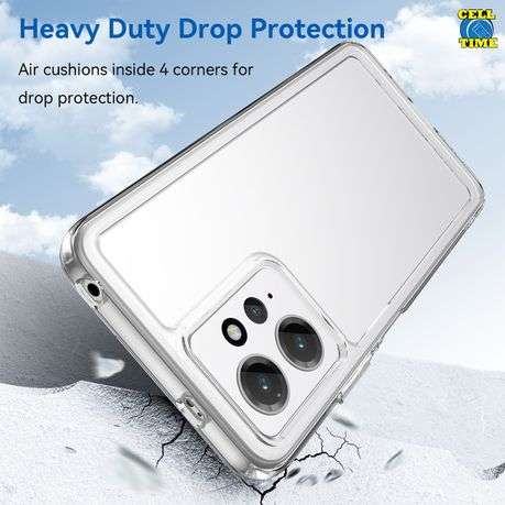 Redmi Note 12 Clear Cover - Candy Series