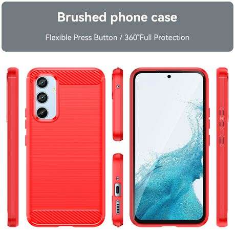 Galaxy A54 5G Shockproof Carbon Fiber Design Cover