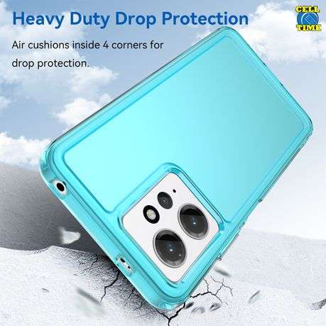 Redmi Note 12 Clear Cover - Candy Series