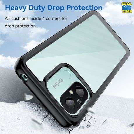 Redmi 12C Shockproof Candy Clear Cover