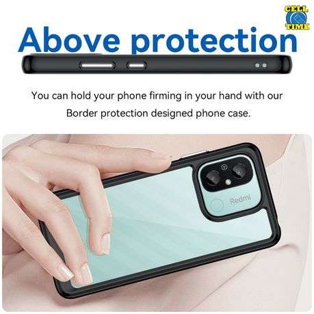 Redmi 12C Shockproof Candy Clear Cover