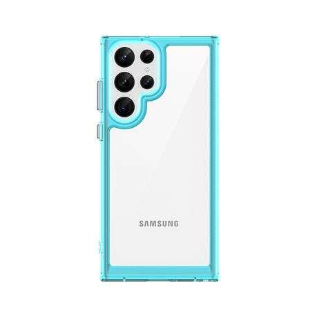 Shockproof Candy Clear Cover for Galaxy S22 Ultra