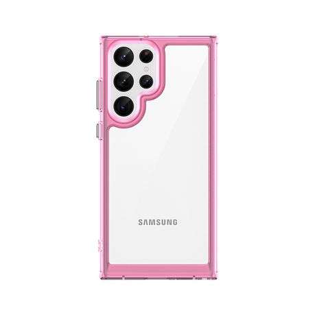 Shockproof Candy Clear Cover for Galaxy S22 Ultra
