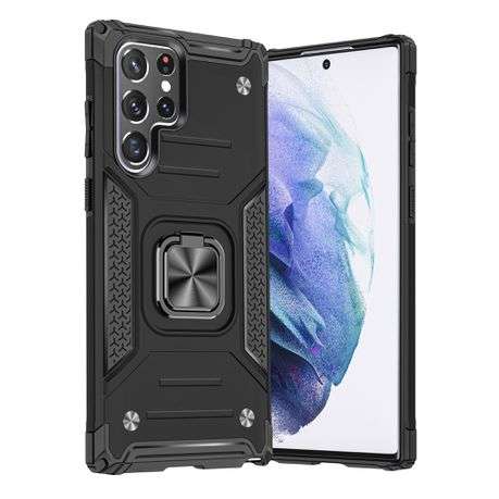 Shockproof Kemeng Armor Kickstand Cover for Galaxy S22 Ultra