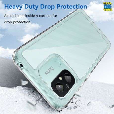Redmi 12C Shockproof Candy Clear Cover