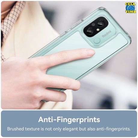 Redmi 12C Shockproof Candy Clear Cover