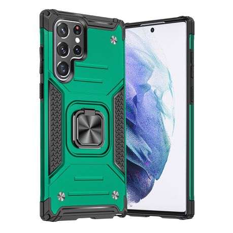 Shockproof Kemeng Armor Kickstand Cover for Galaxy S22 Ultra