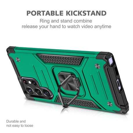 Shockproof Kemeng Armor Kickstand Cover for Galaxy S22 Ultra