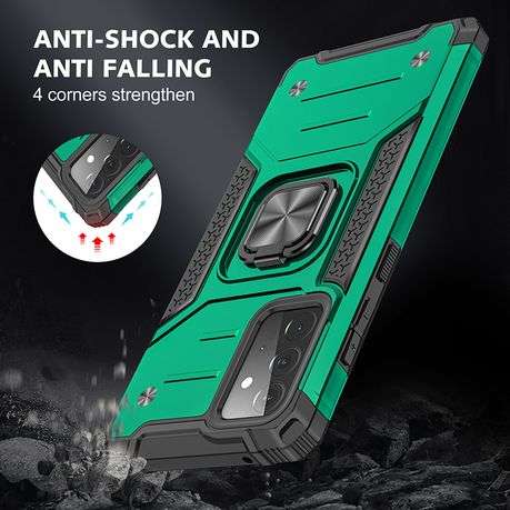 Galaxy A23 4G Shockproof Kemeng Armor Kickstand Cover