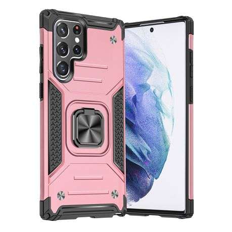 Shockproof Kemeng Armor Kickstand Cover for Galaxy S22 Ultra