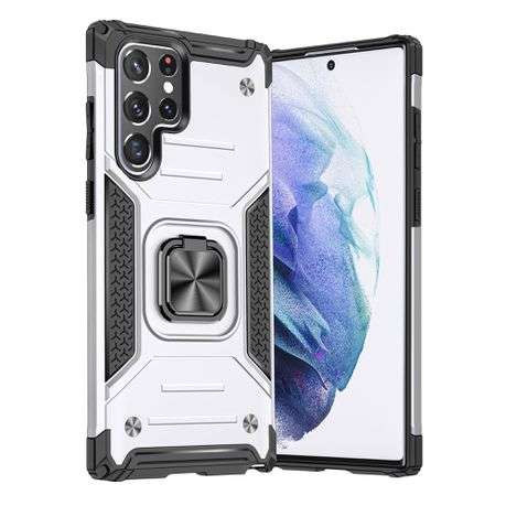 Shockproof Kemeng Armor Kickstand Cover for Galaxy S22 Ultra