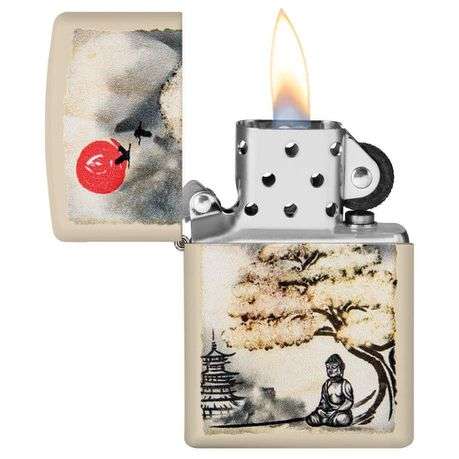 Zippo - Pagoda Bonsai Buddha Design