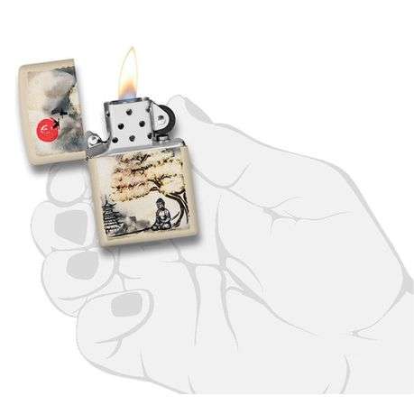 Zippo - Pagoda Bonsai Buddha Design