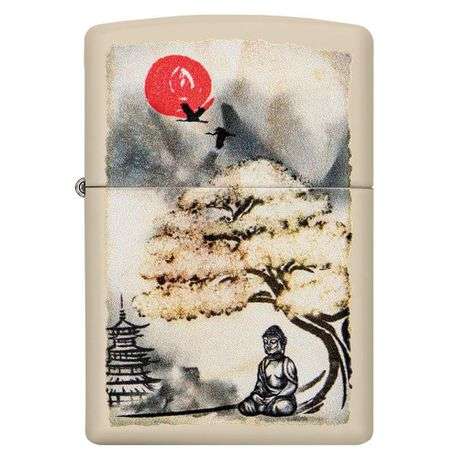 Zippo - Pagoda Bonsai Buddha Design