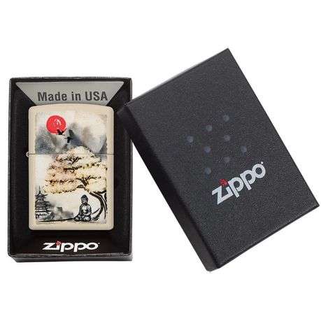 Zippo - Pagoda Bonsai Buddha Design