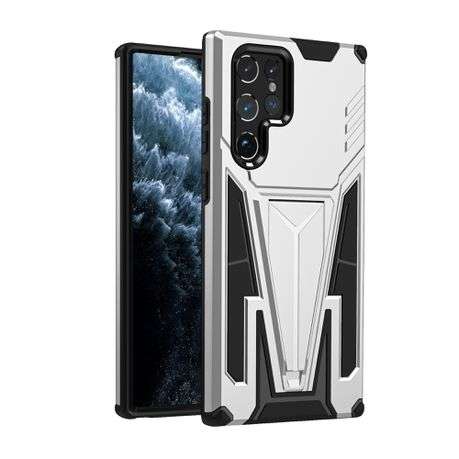 V-Armor Shockproof Kickstand Cover for Galaxy S22 Ultra