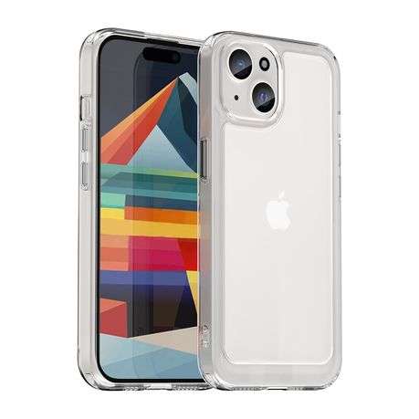 Candy Series Clear Cover for iPhone 15 Shockproof Case