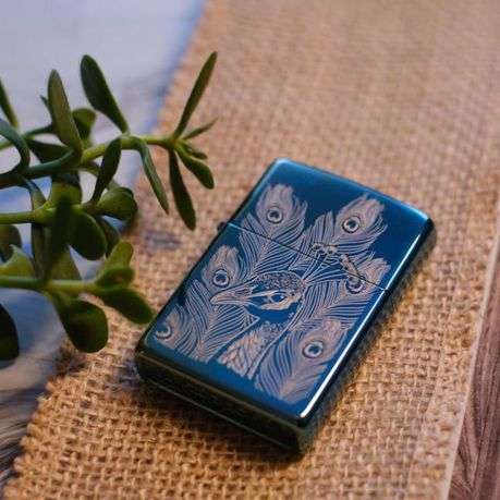 Zippo - Peacock Design