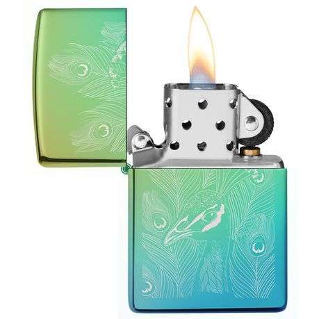 Zippo - Peacock Design