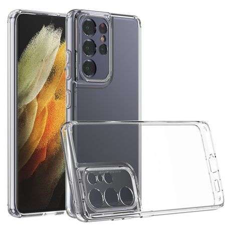 Shockproof Clear Cover for Galaxy S22 Ultra