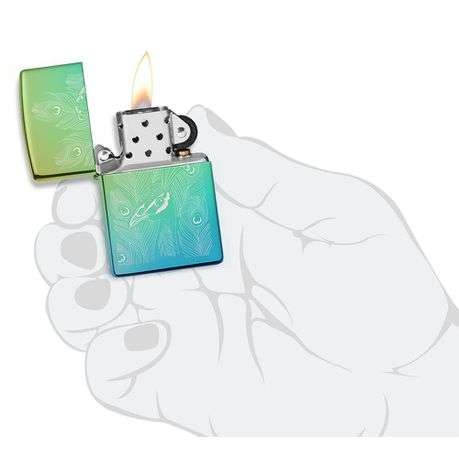 Zippo - Peacock Design