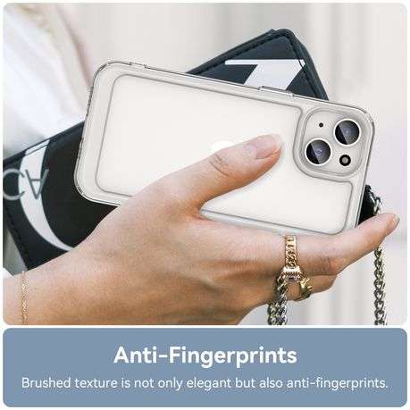 Candy Series Clear Cover for iPhone 15 Shockproof Case