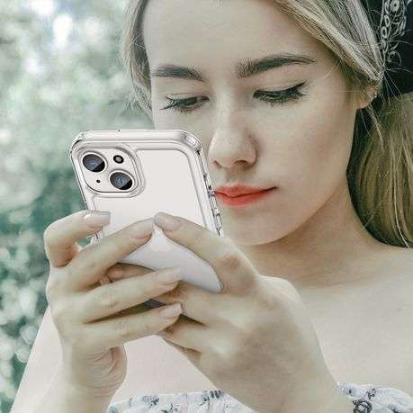 Candy Series Clear Cover for iPhone 15 Shockproof Case