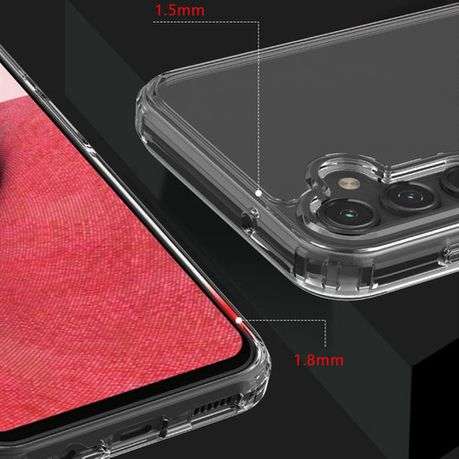 Clear Cover for Galaxy A54 Shockproof