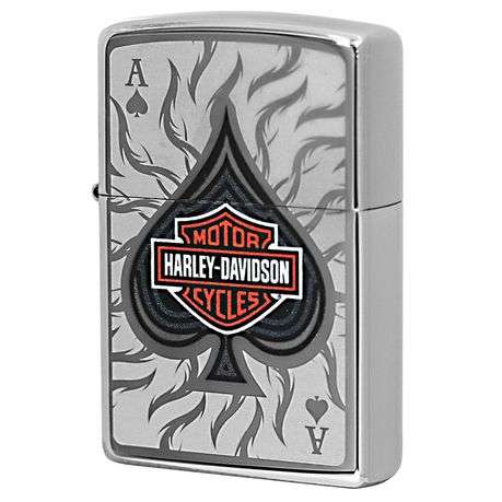 Zippo - Harley Davidson High Polish Chrome