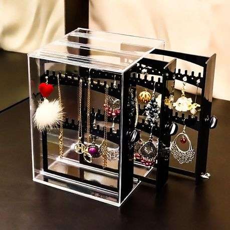 Jewellery Box Storage Organiser Acrylic